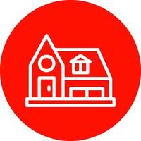 Cottage Vector Icon Design