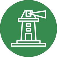 Lighthouse Vector Icon Design