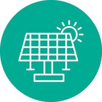 Solar Energy Vector Icon Design