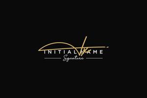 Initial IX signature logo template vector. Hand drawn Calligraphy lettering Vector illustration.