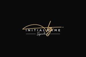 Initial IG signature logo template vector. Hand drawn Calligraphy lettering Vector illustration.