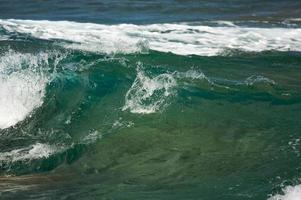 Crashing Wave on the Na Pali Coast photo