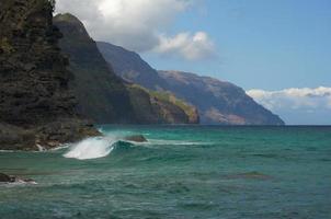 la costa na pali de kauai foto