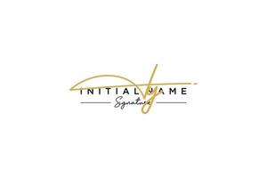 Initial IY signature logo template vector. Hand drawn Calligraphy lettering Vector illustration.