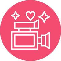 Video Camera Vector Icon Design