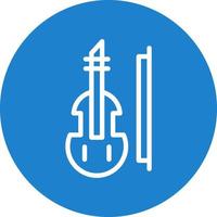 Violin Vector Icon Design