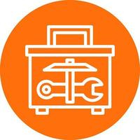 diseño de icono de vector de caja de herramientas