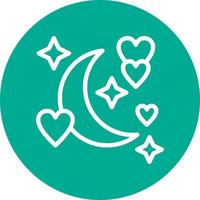 Honeymoon Vector Icon Design