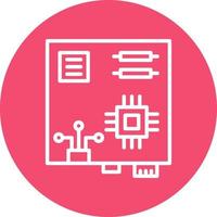 Motherboard Vector Icon Design