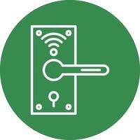 Smart Lock Vector Icon Design
