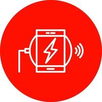 Wireless CHarger Vector Icon Design