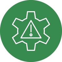 Risk Management Vector Icon Design