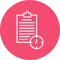 Pending Tasks Vector Icon Design