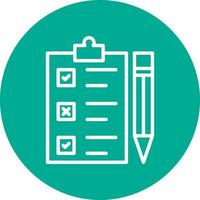 Task List Vector Icon Design