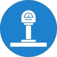 Parking Meter Vector Icon Design