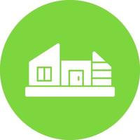 Farm House Vector Icon Design