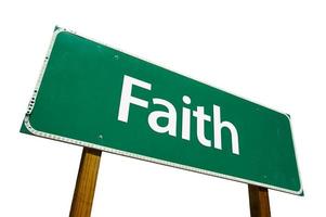 Faith Road Sign photo