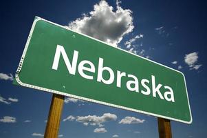 Nebraska Road Sign photo