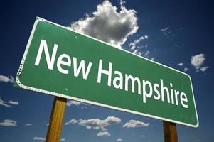 New Hampshire Road Sign photo