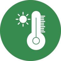 diseño de icono de vector de temperatura