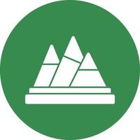 Mountains Vector Icon Design