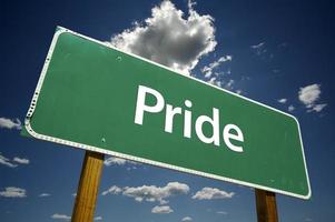 Pride Road Sign photo