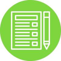 Task List Vector Icon Design