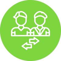 Exchange Vector Icon Design