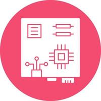 Motherboard Vector Icon Design