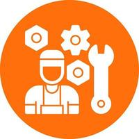 Mechanic Vector Icon Design