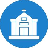 Church Vector Icon Design