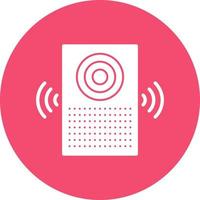 Smart Speaker Vector Icon Design