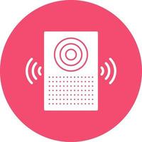 Smart Speaker Vector Icon Design