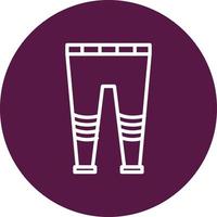 icono de vector de pantalones