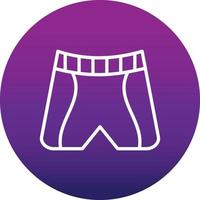 Swim Shorts Vector Icon