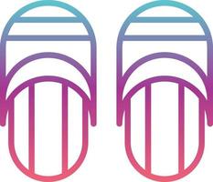 Slippers Vector Icon