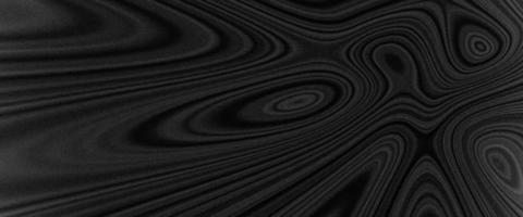 Black satin liquid background. Digital art abstract pattern. Abstract liquid metal close-up design. Smooth elegant black satin texture. Luxurious marble background design. photo
