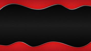 Abstract background black red simple modern elegant premium photo