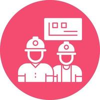 Contractor Vector Icon Design