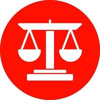 Law Vector Icon Design