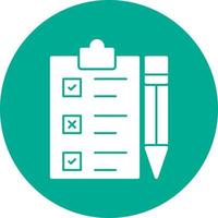 Task List Vector Icon Design