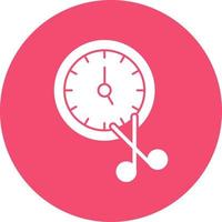 Cut TIme Vector Icon Design