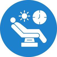 Relaxation Vector Icon Design