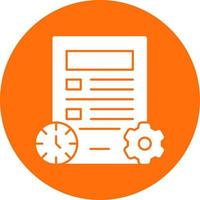 Project Management Vector Icon Design