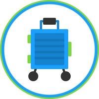 Luggage Vector Icon Design