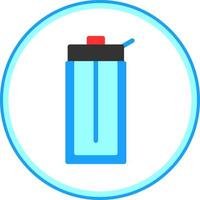 Wattle Bottle Vector Icon Design