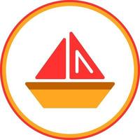 Boat Vector Icon Design