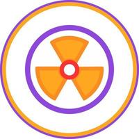 Nuclear Energy Vector Icon Design