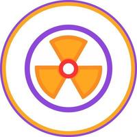 diseño de icono de vector de energía nuclear