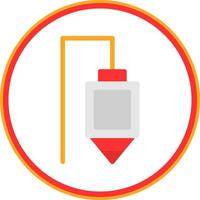 Plumb Bob Vector Icon Design